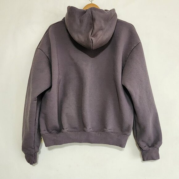 Seventh Earth Studios Hoodie heavyweight Sweatshirt Large Grey 7th - Picture 8 of 8